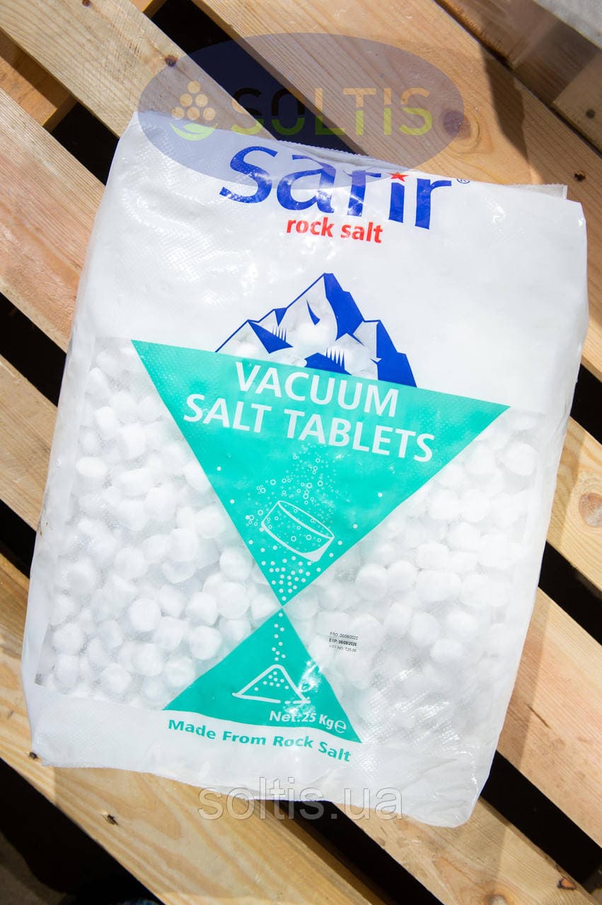 Сіль таблетована (Туреччина) 25 кг — мініатюра 8