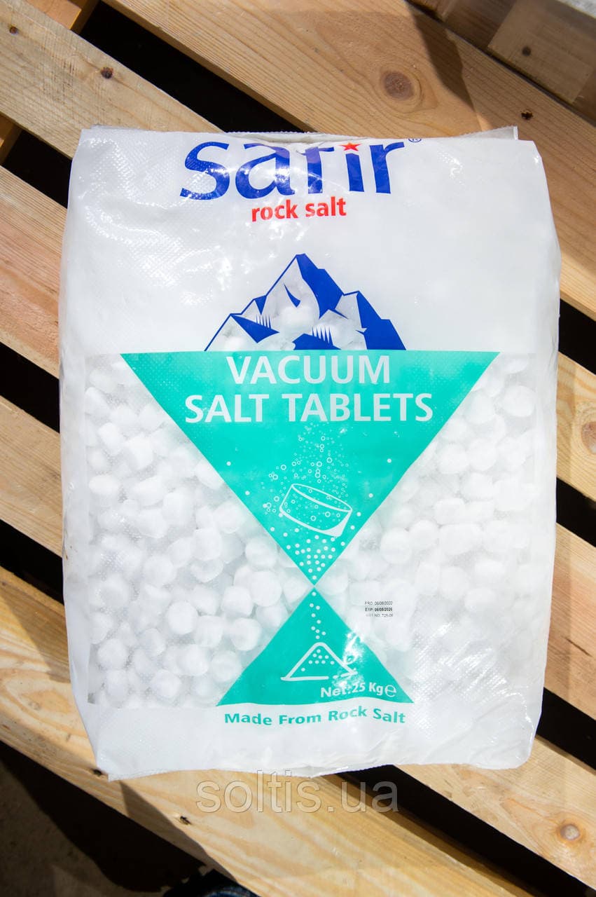 Таблетована сіль CRYSTAL SALT 25 кг